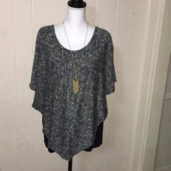 Alyx Tops - ALYX gray and black Blouse size 1X